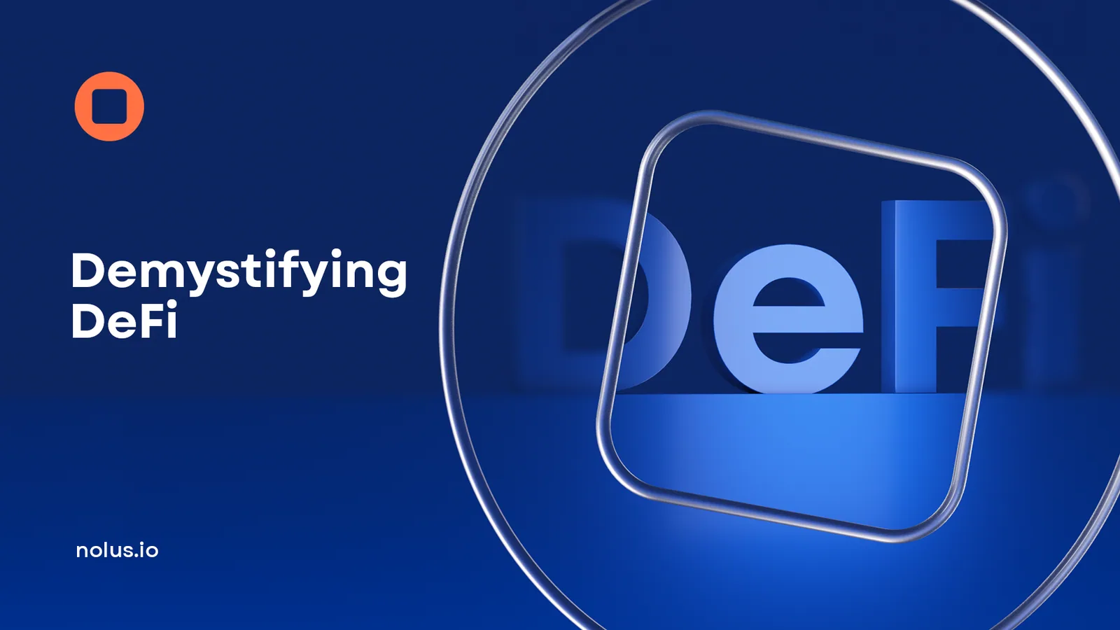 Cover for Demystifying DeFi, risky business or not