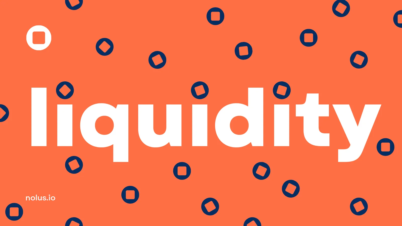 Cover for How does Nolus solve the issue of liquidity?