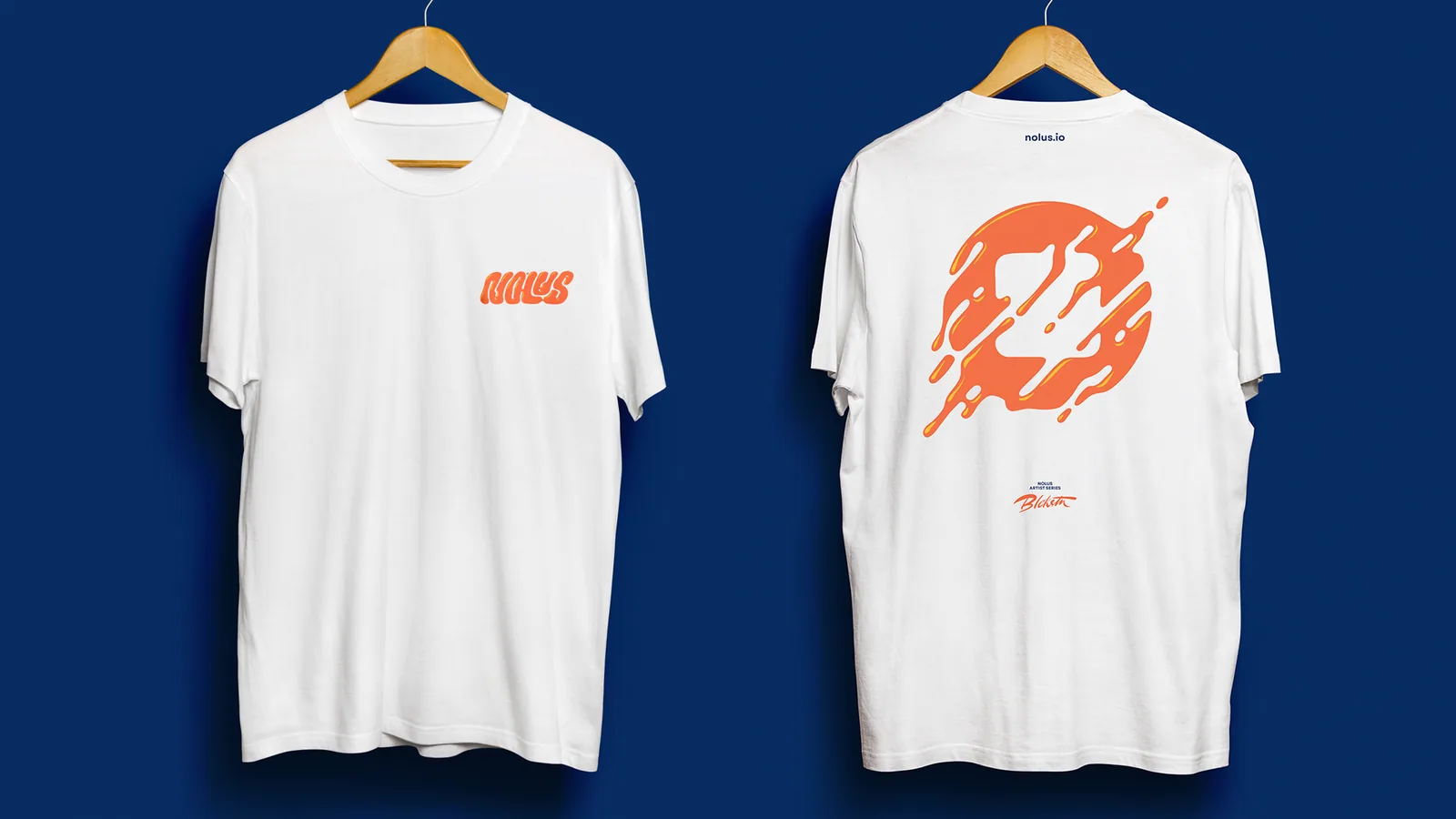 Vess Blackstone Melt tee with lava-like texture evoking cosmic movement and growth